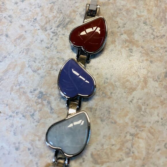 Genuine Jade of Yesteryear Watch, Multi-Color Japanese Quartz Stainless Steel - Picture 5 of 6